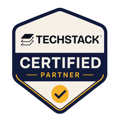 TechStack Certified Partner badge